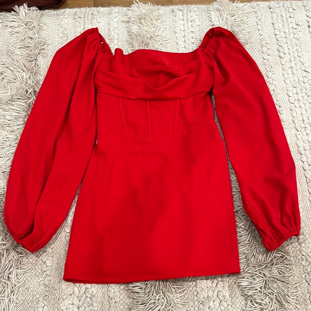 Princess Polly red mini dress size 0